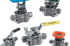 2way ball valve , بال ولو , شیر گازی  , swagelok, شیر توپی , شیر کروی ,  forged 1 , high pressure , s-lok , hansun , instrtument , ball valve