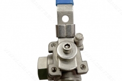 3way ball valve , ball valve , manual valve شیرگازی , گازی , شیر توپی مرکز استیل 110 center steel 11o instrument  fittings valve hy-lok hansun swagelok parker hoke