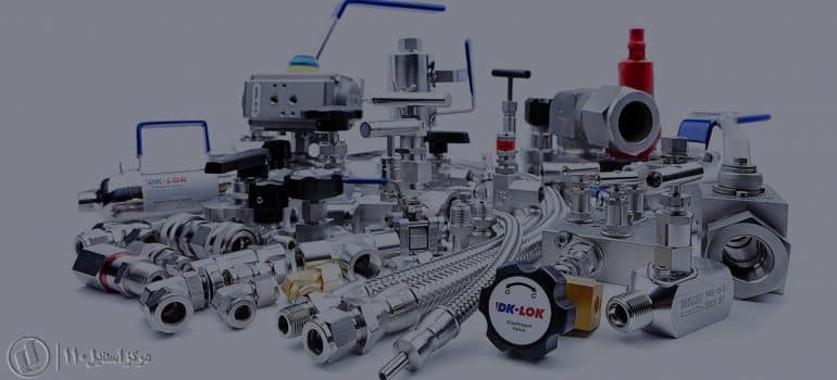 انواع شیر و اتصالات تیوبینگ ، Instrument Valve ،تیوبینگ و مونتاژ ، Tubing ، S-lok , Swagelok , Parker , مرکز استیل ۱۱۰